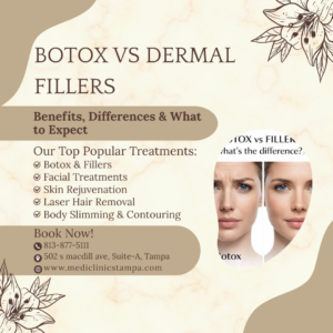 Botox vs Dermal Fillers